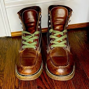 Vintage J. CREW Kenton Leather Pacer Boots 10 1/2B